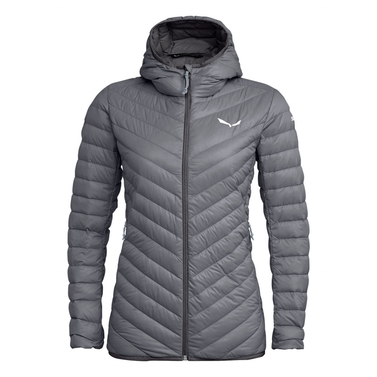 Salewa Women's Lagazuoi 3 Insulation Down Jacket Grey FVY-297530